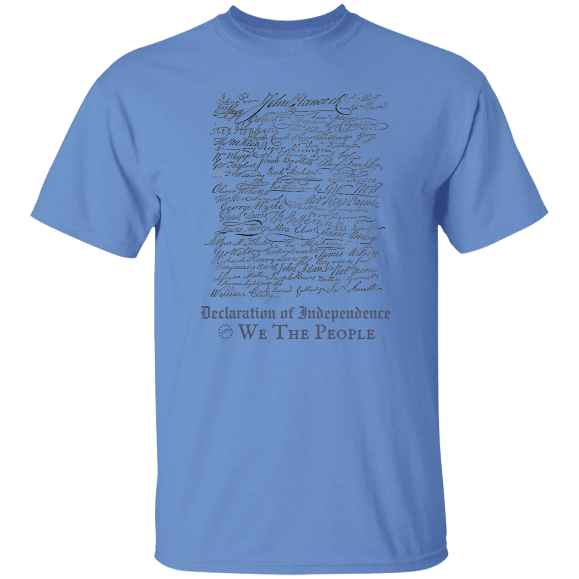 Declaration of Independence Signatures T-Shirt