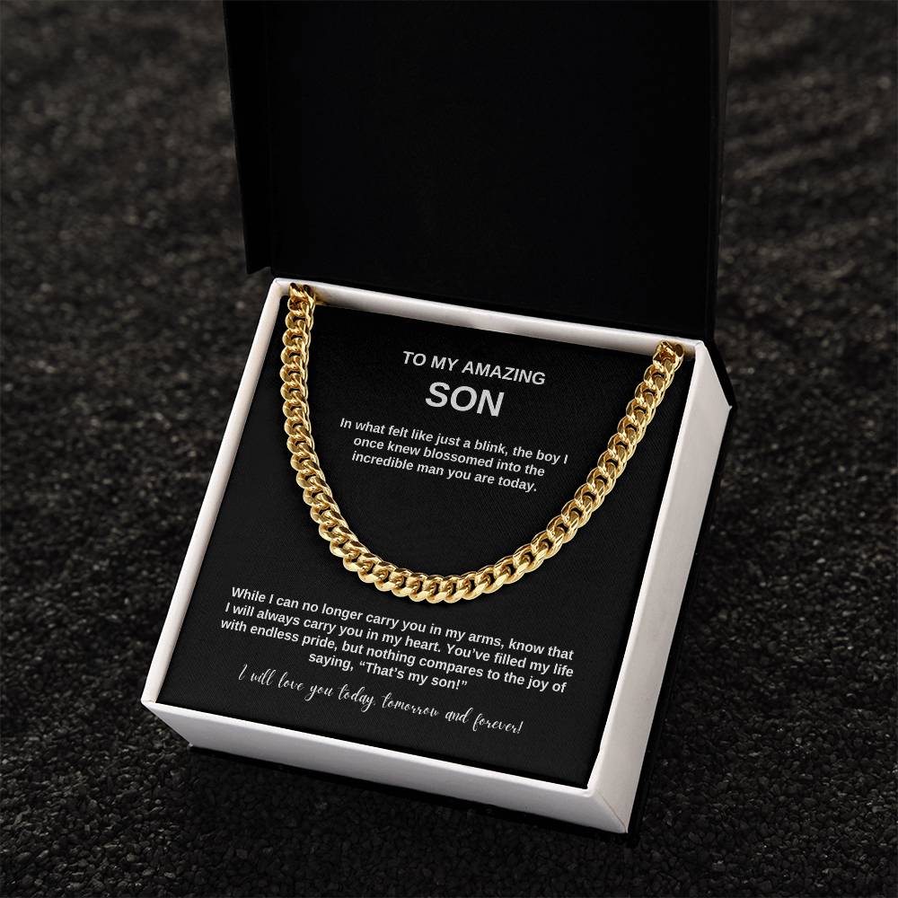 Amazing Son ~ Cuban Link Necklace