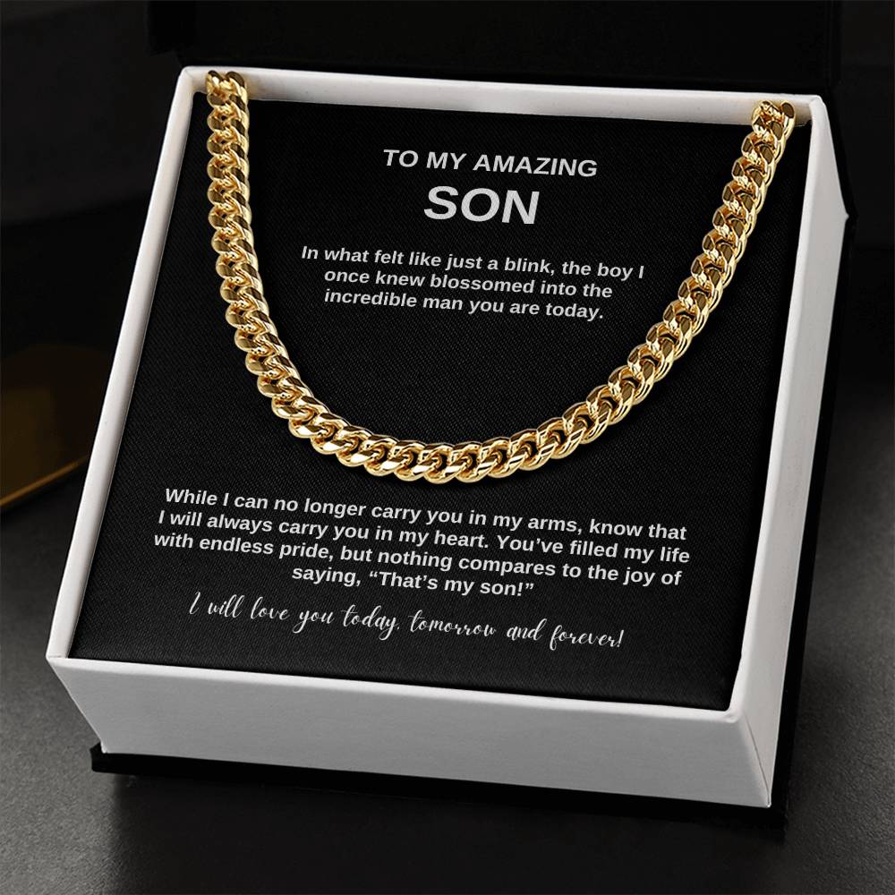 Amazing Son ~ Cuban Link Necklace