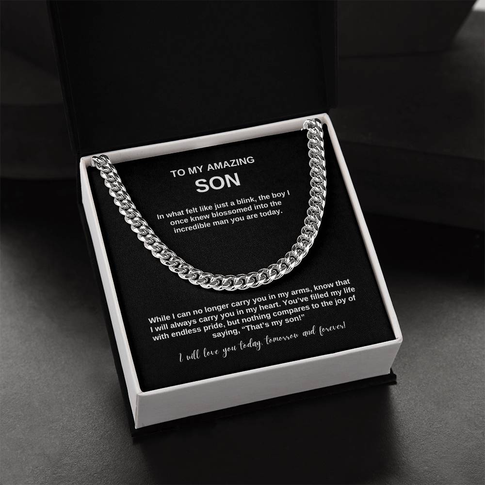 Amazing Son ~ Cuban Link Necklace