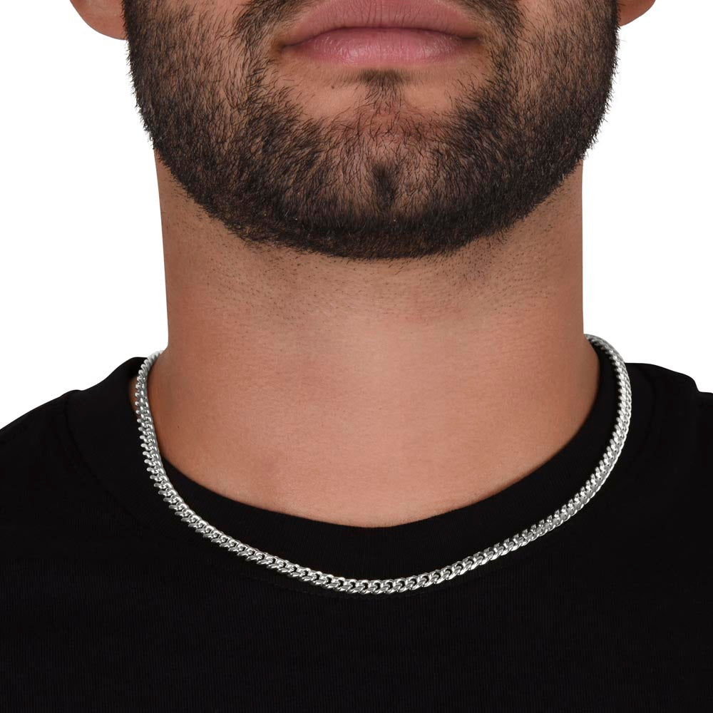 To My Love ~ Cuban Link Chain Necklace
