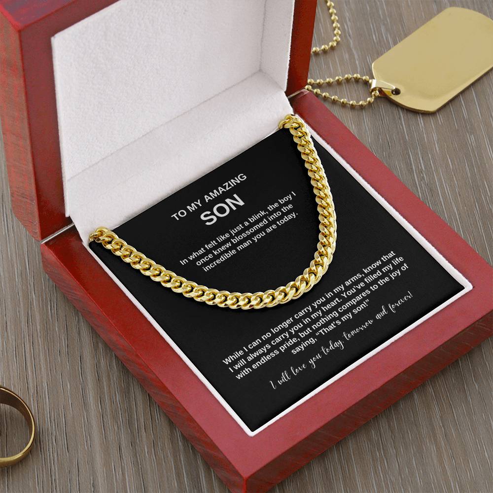 Amazing Son ~ Cuban Link Necklace