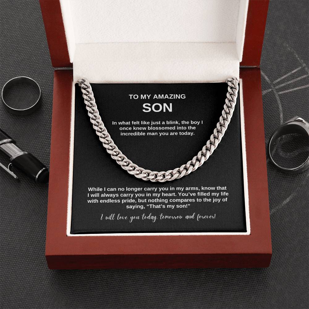 Amazing Son ~ Cuban Link Necklace