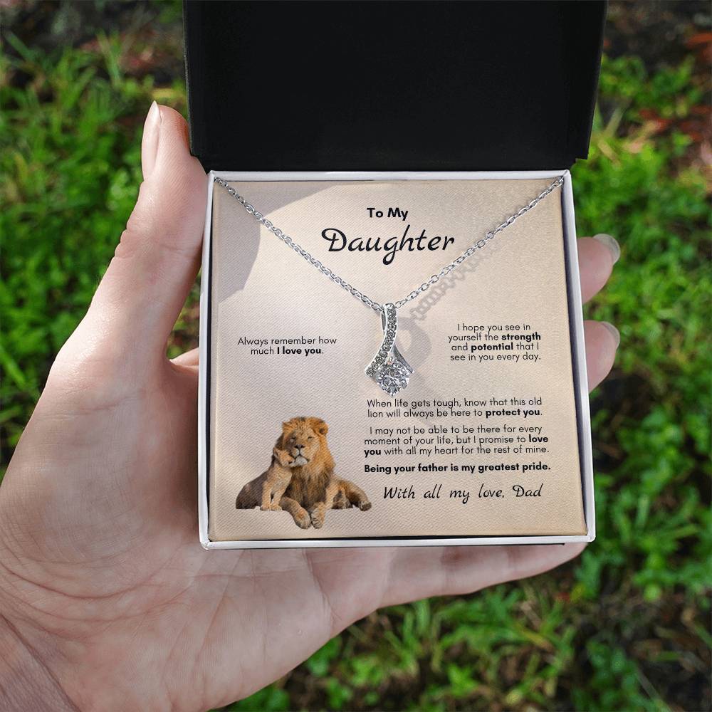 To My Daughter ~ Alluring Beauty Necklace