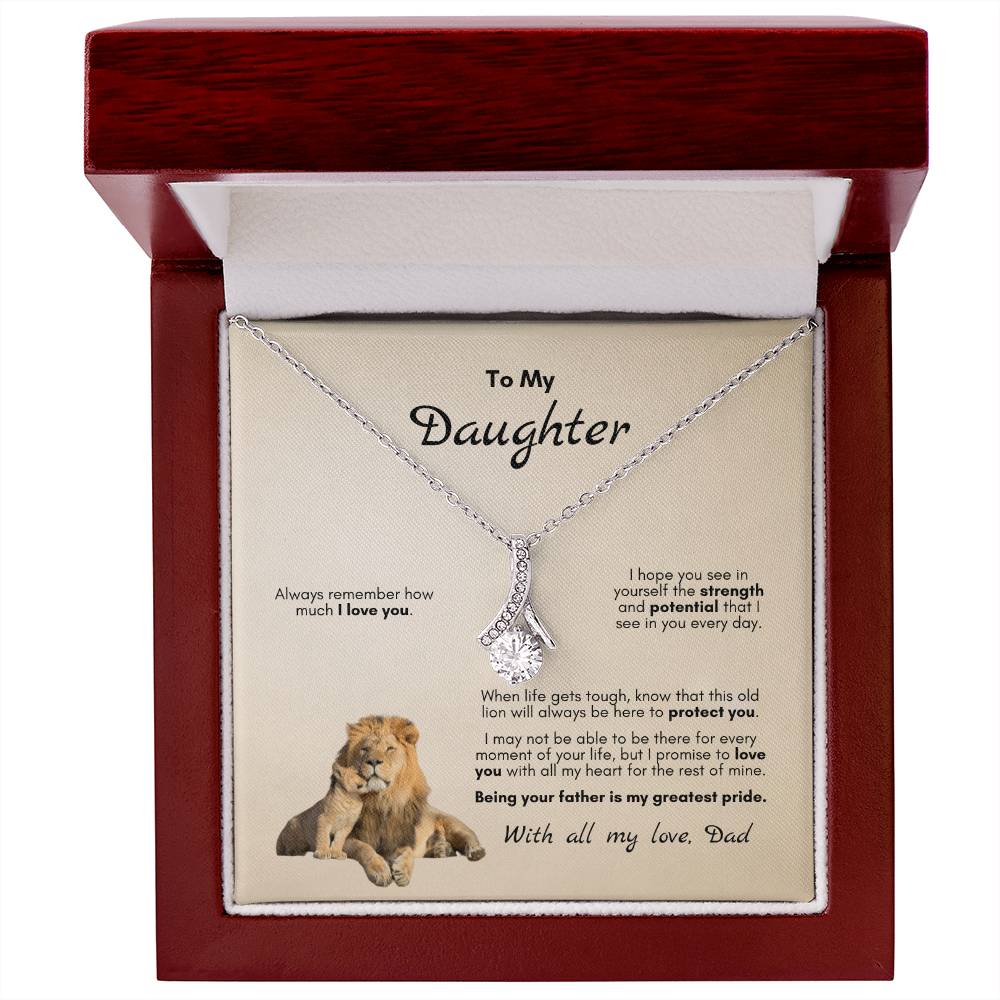 To My Daughter ~ Alluring Beauty Necklace