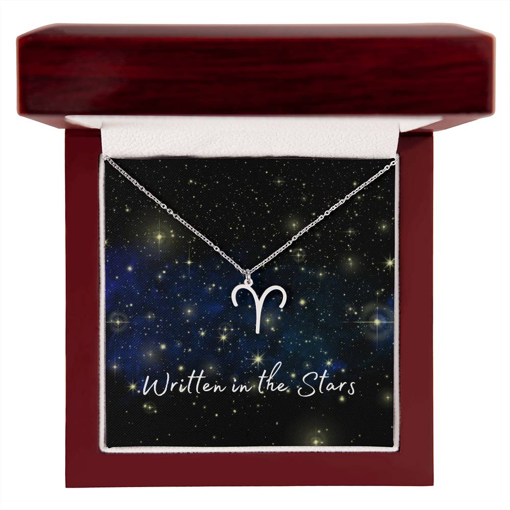Written In The Stars ~ Zodiac Sign necklace