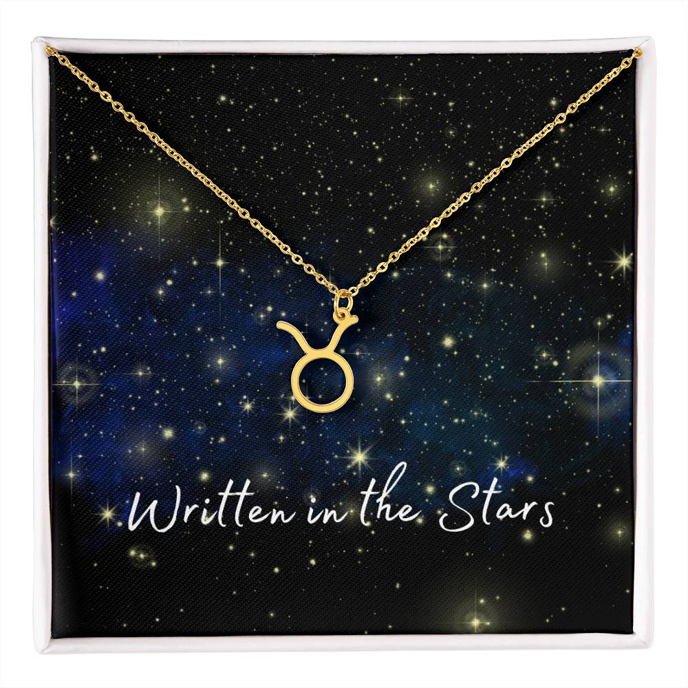 Written In The Stars ~ Zodiac Sign necklace