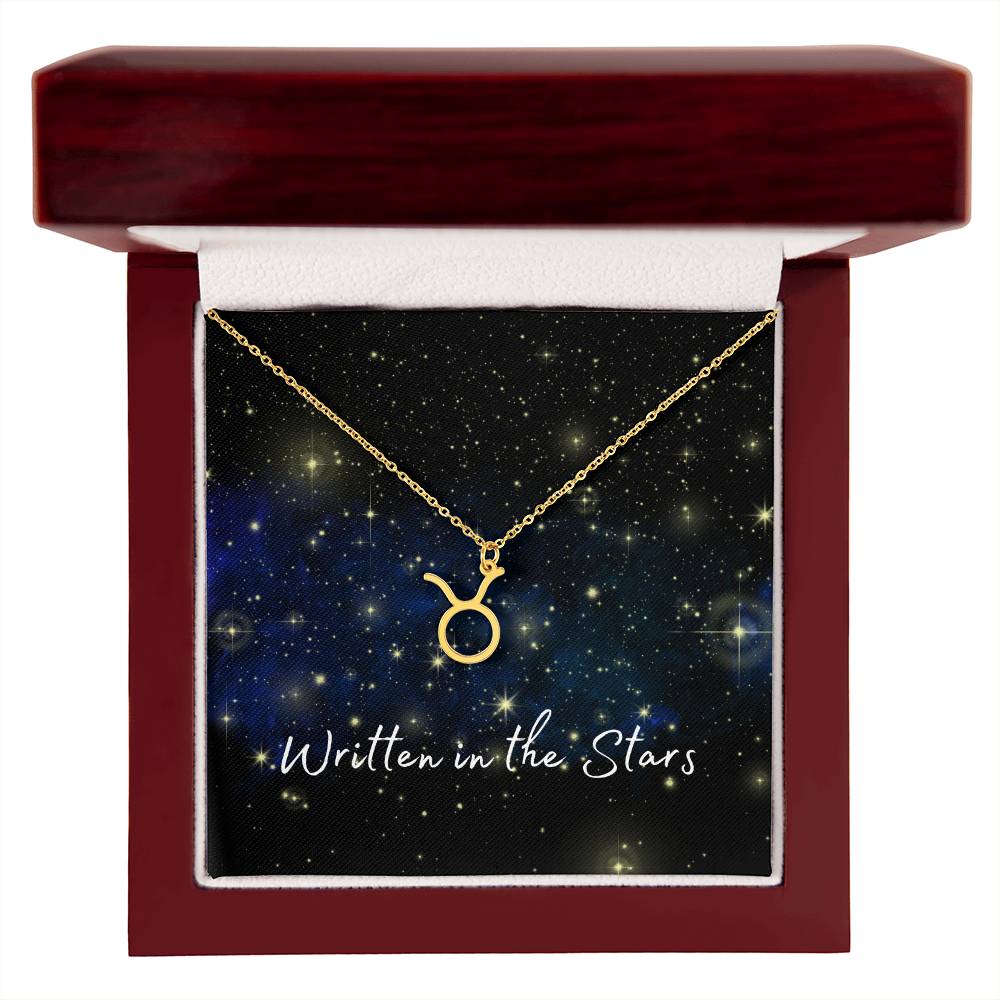 Written In The Stars ~ Zodiac Sign necklace