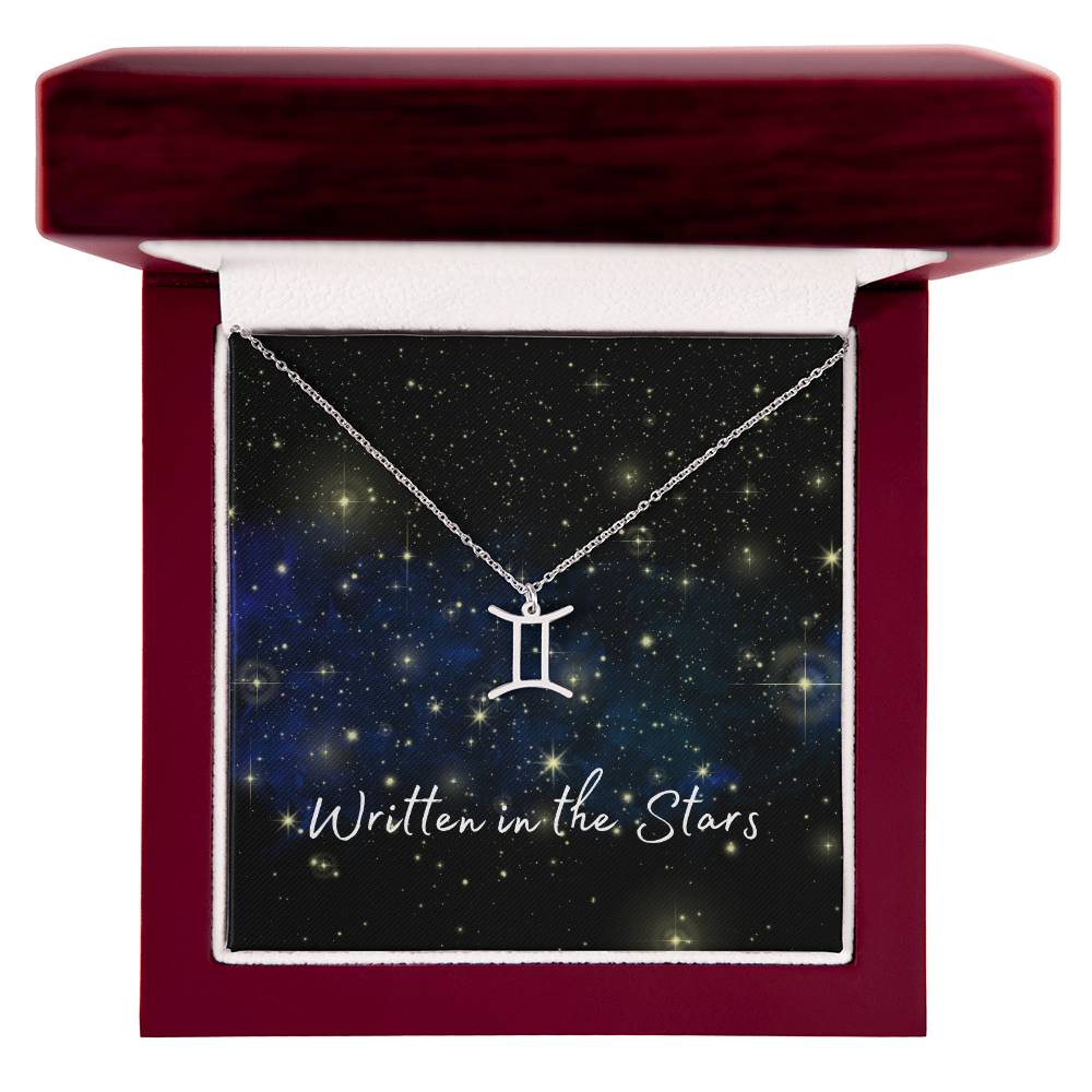 Written In The Stars ~ Zodiac Sign necklace