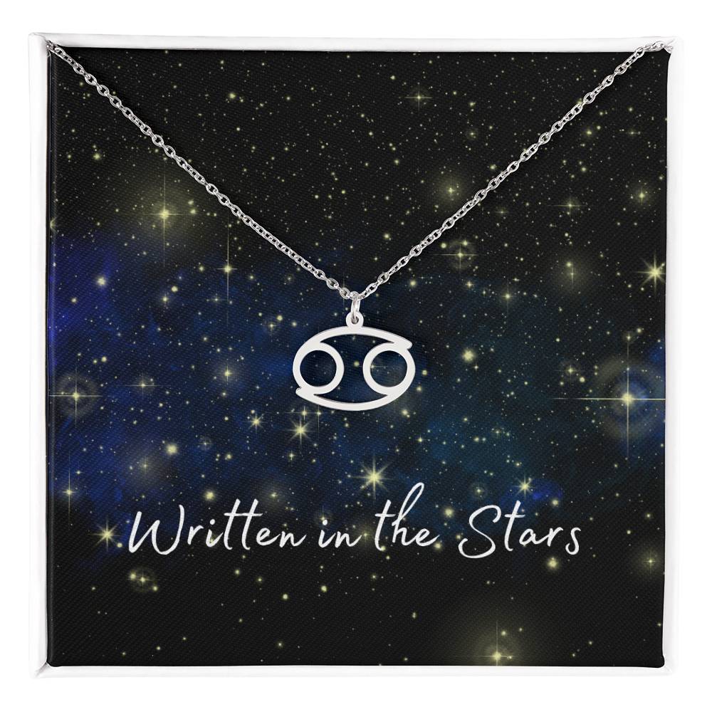 Written In The Stars ~ Zodiac Sign necklace