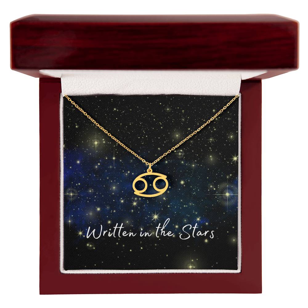 Written In The Stars ~ Zodiac Sign necklace