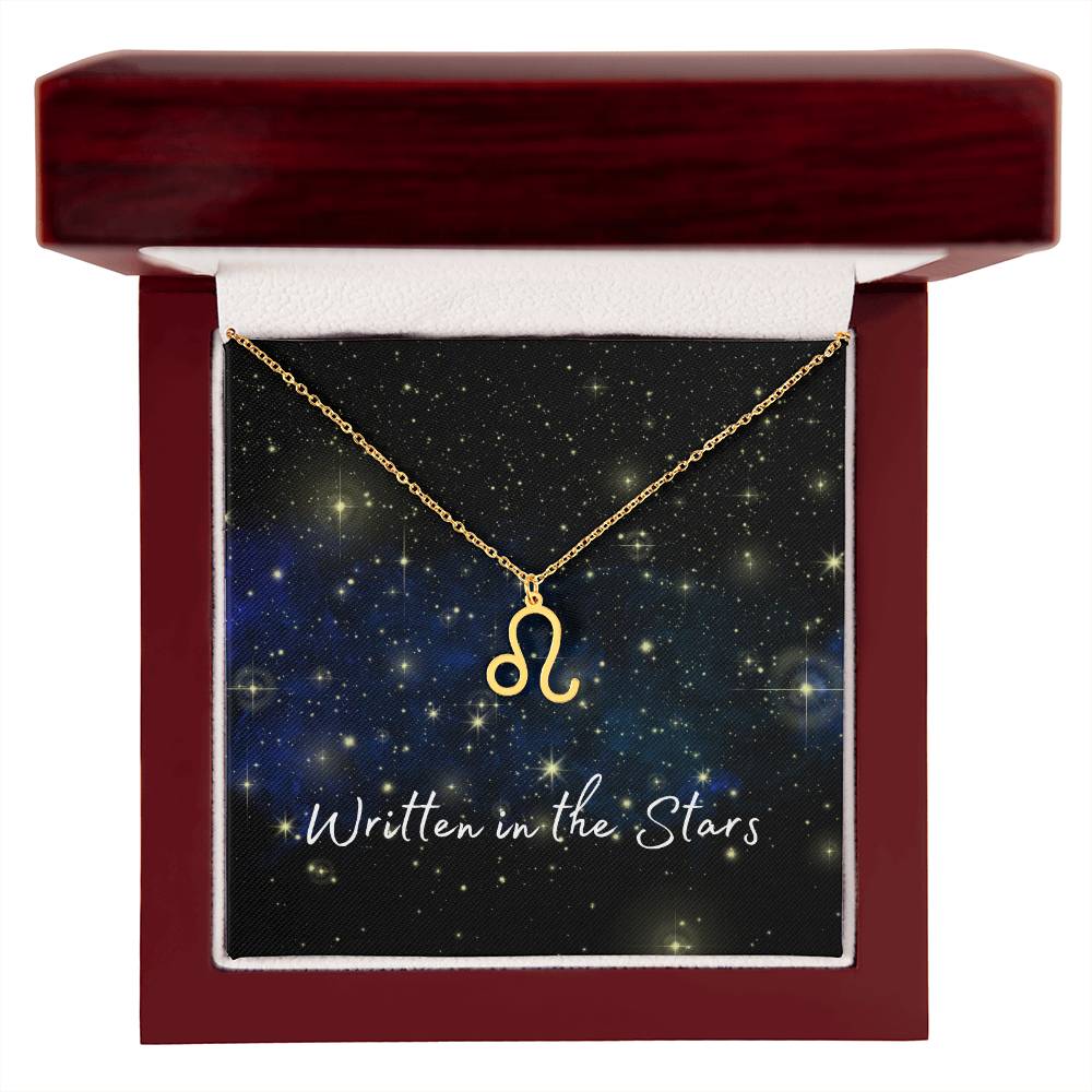 Written In The Stars ~ Zodiac Sign necklace