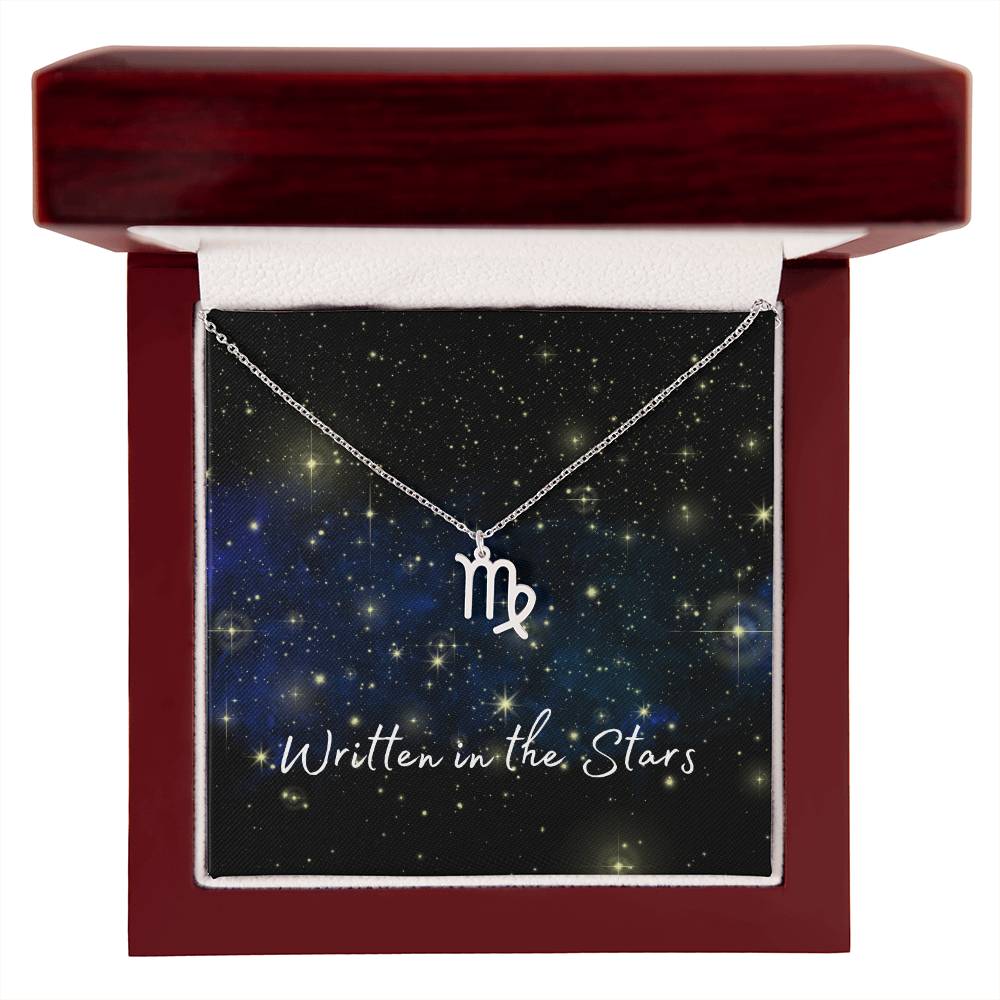 Written In The Stars ~ Zodiac Sign necklace
