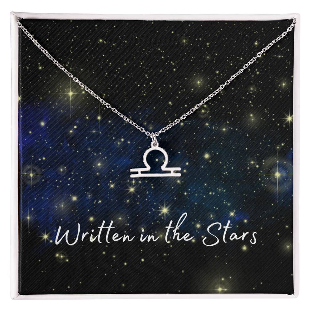 Written In The Stars ~ Zodiac Sign necklace