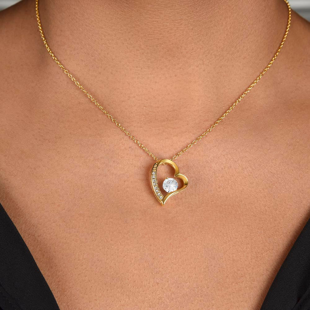 To My Amazing Daughter ~ Forever Love Necklace