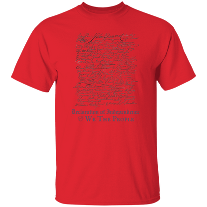 Declaration of Independence Signatures T-Shirt