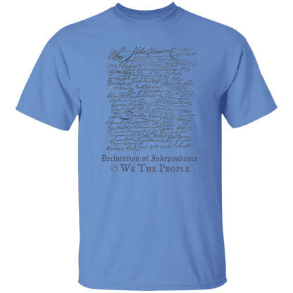 Declaration of Independence Signatures T-Shirt