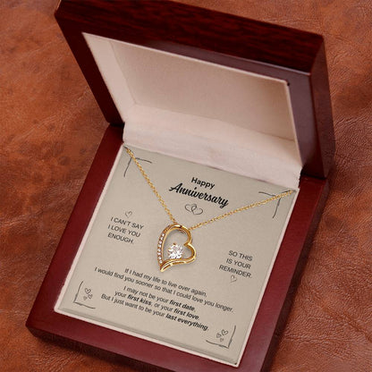 Happy Anniversary ~ Forever Love Necklace
