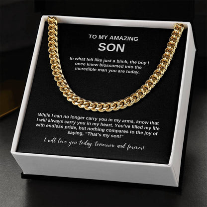 Amazing Son ~ Cuban Link Necklace