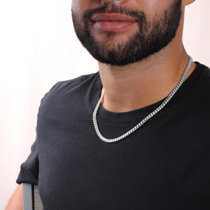 To My One and Only ~ Cuban Link Chain Necklace