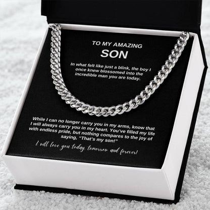 Amazing Son ~ Cuban Link Necklace