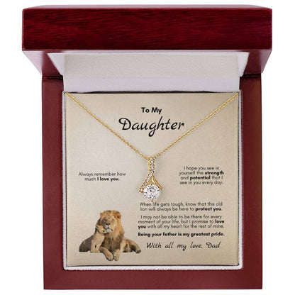 To My Daughter ~ Alluring Beauty Necklace