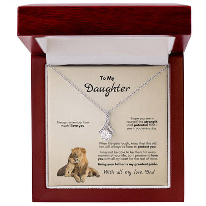 To My Daughter ~ Alluring Beauty Necklace