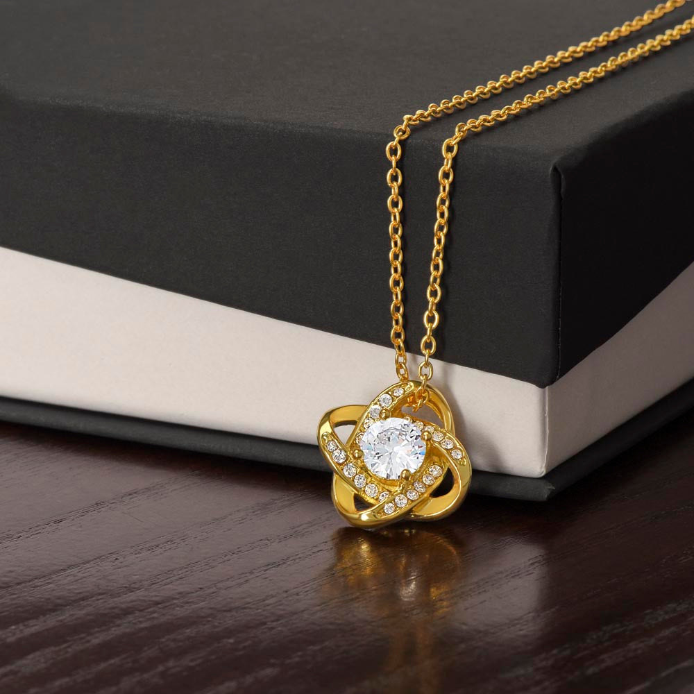 All Females ~ Love Knot Necklace  [NO MESSAGE CARD]