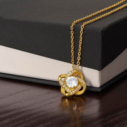 All Females ~ Love Knot Necklace  [NO MESSAGE CARD]