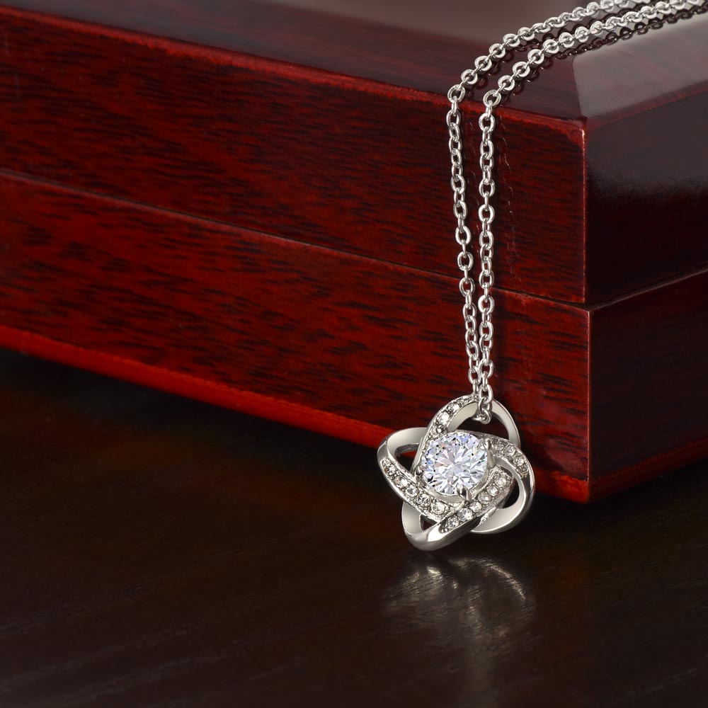 All Females ~ Love Knot Necklace  [NO MESSAGE CARD]