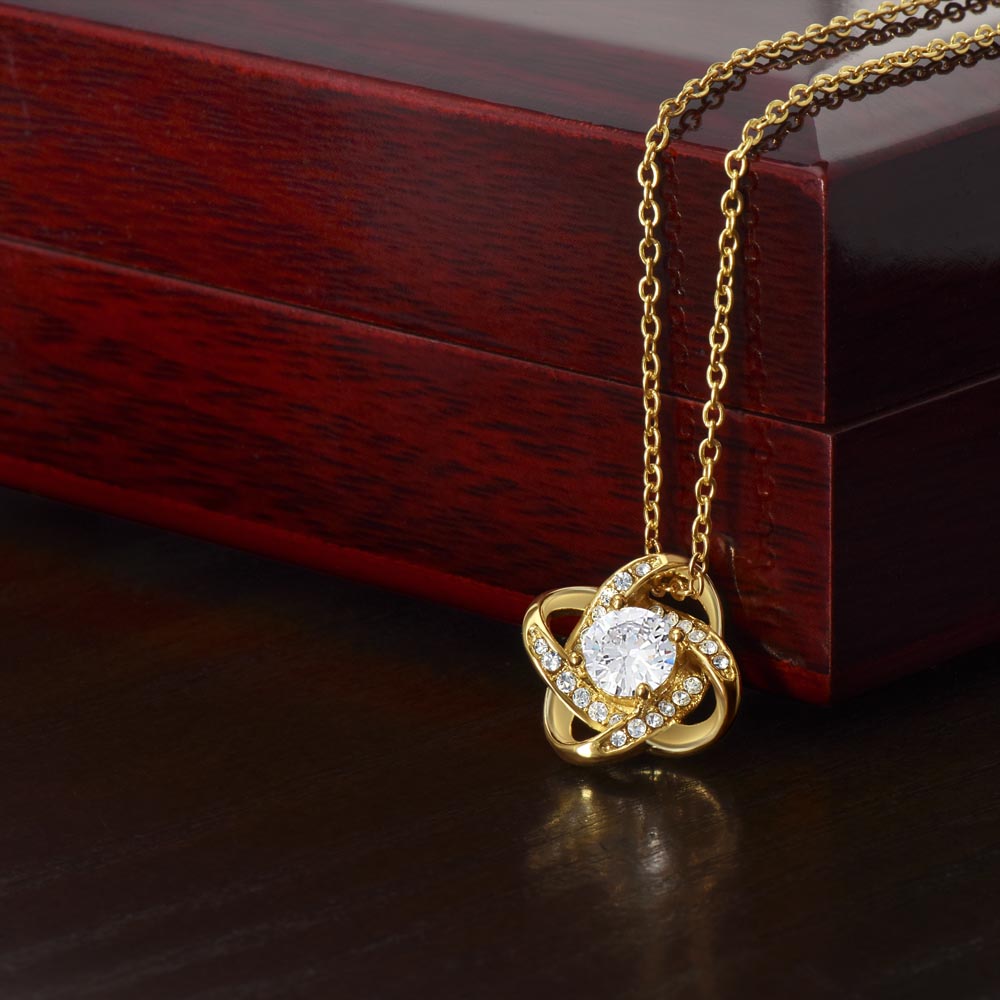 All Females ~ Love Knot Necklace  [NO MESSAGE CARD]