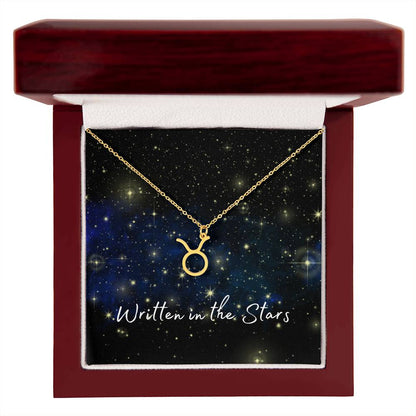 Written In The Stars ~ Zodiac Sign necklace
