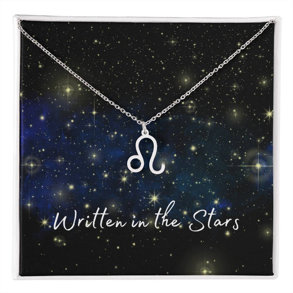 Written In The Stars ~ Zodiac Sign necklace