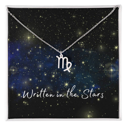 Written In The Stars ~ Zodiac Sign necklace