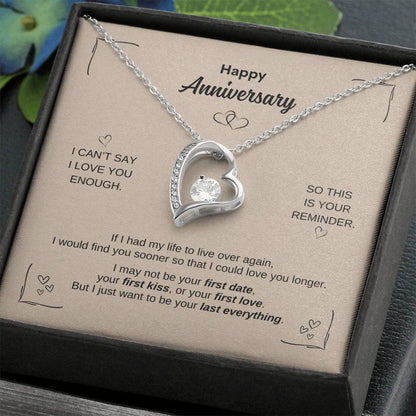 Happy Anniversary ~ Forever Love Necklace