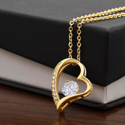 To My Amazing Daughter ~ Forever Love Necklace